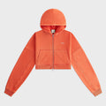 Kith Women Hendler Cropped Hoodie - Wildfire