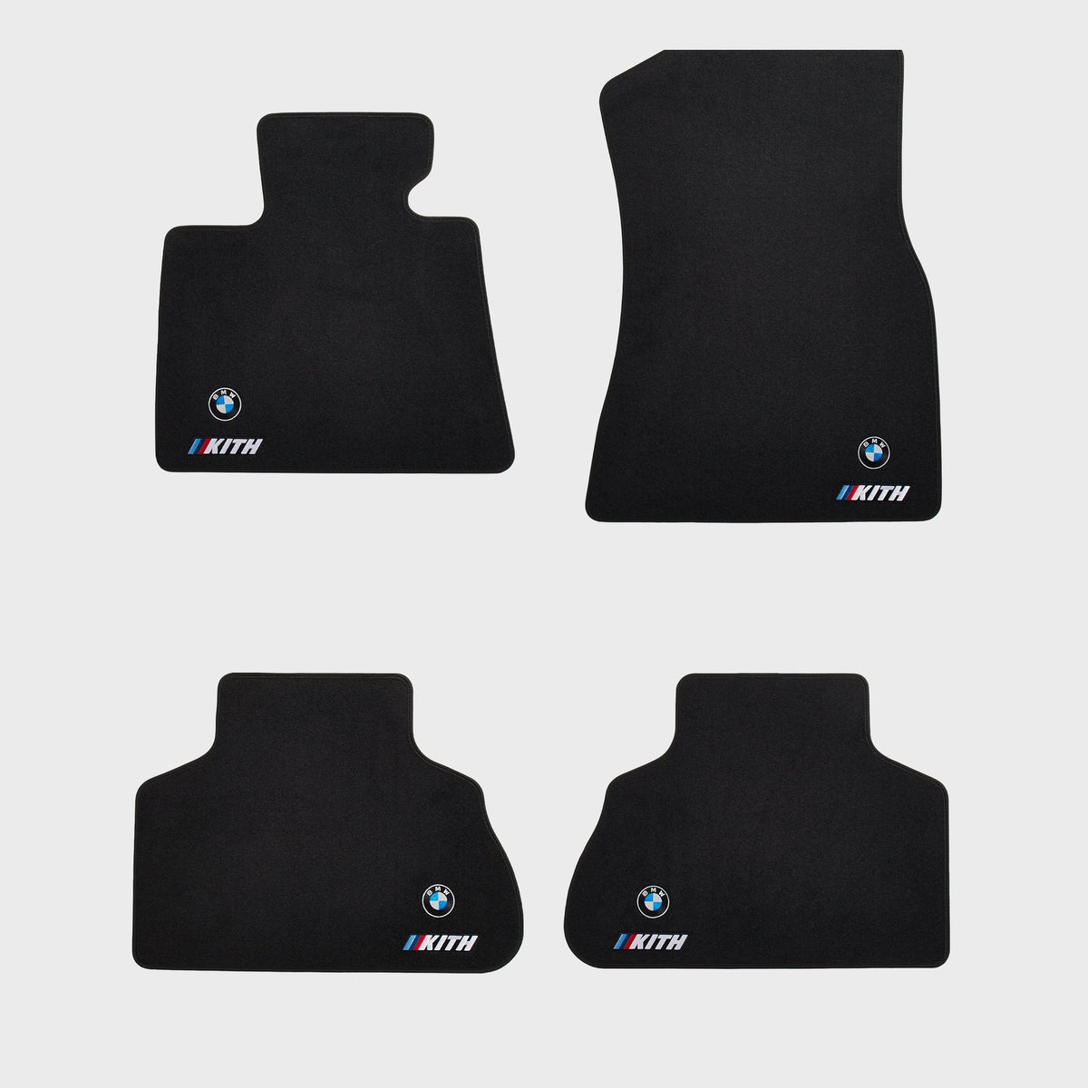 Kith & RACEMARK for BMW X5 Floor Mats - Black
