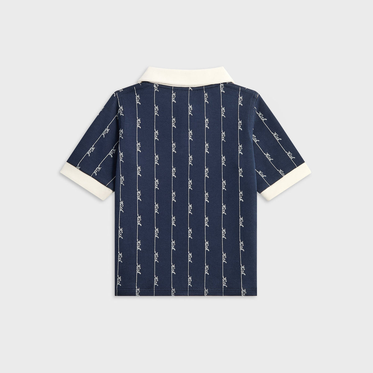 Kith Kids Script Knit Tilden Polo - Nocturnal