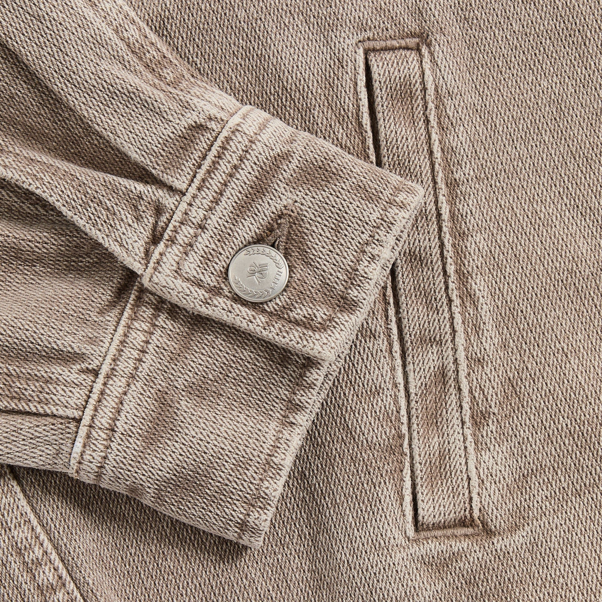 Kith Herringbone Denim Efron Track Jacket - Factor