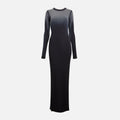 Cotton Citizen Verona Crew Maxi Dress - Black Cast