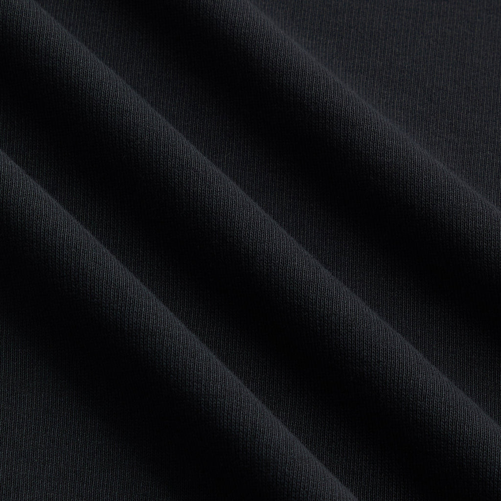 Kith Heavy Loop Henley Nelson Pullover - Black