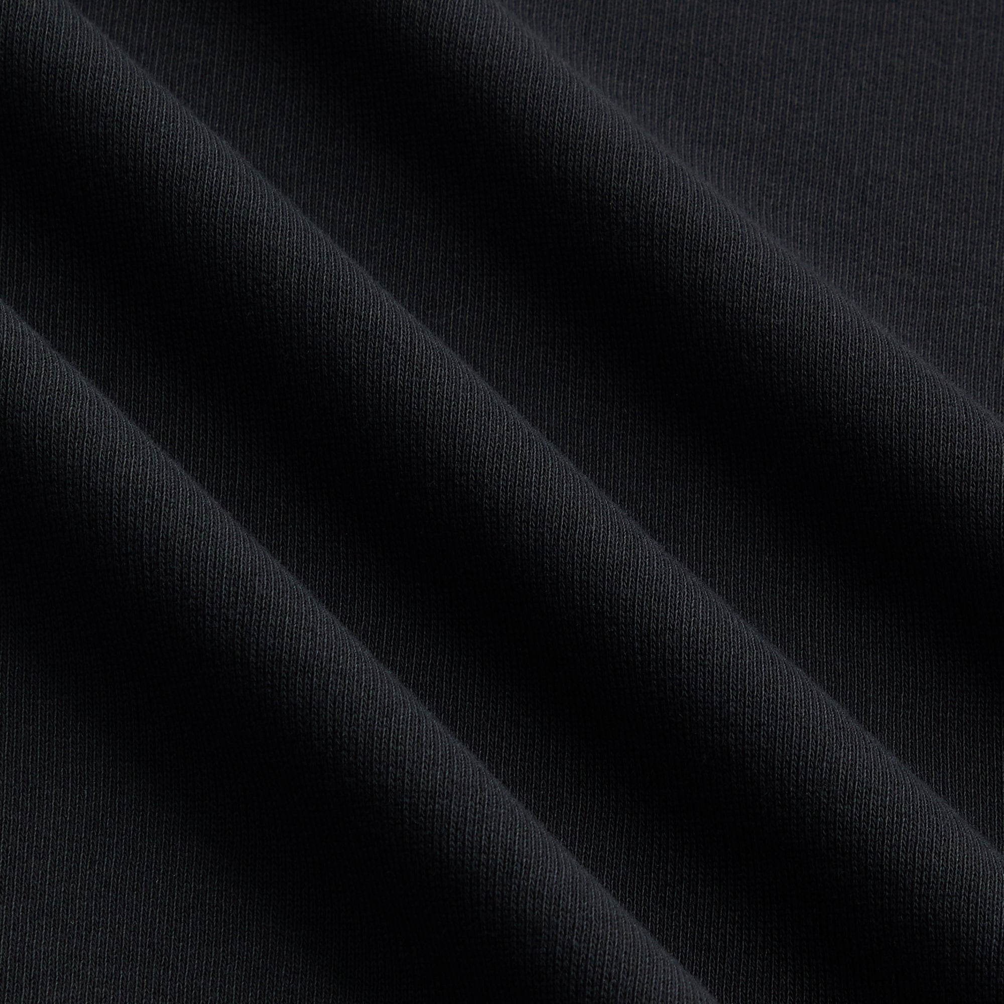 Kith Heavy Loop Henley Nelson Pullover - Black