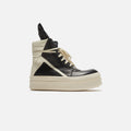 Rick Owens Mega Bumper Geobasket - Black / Milk