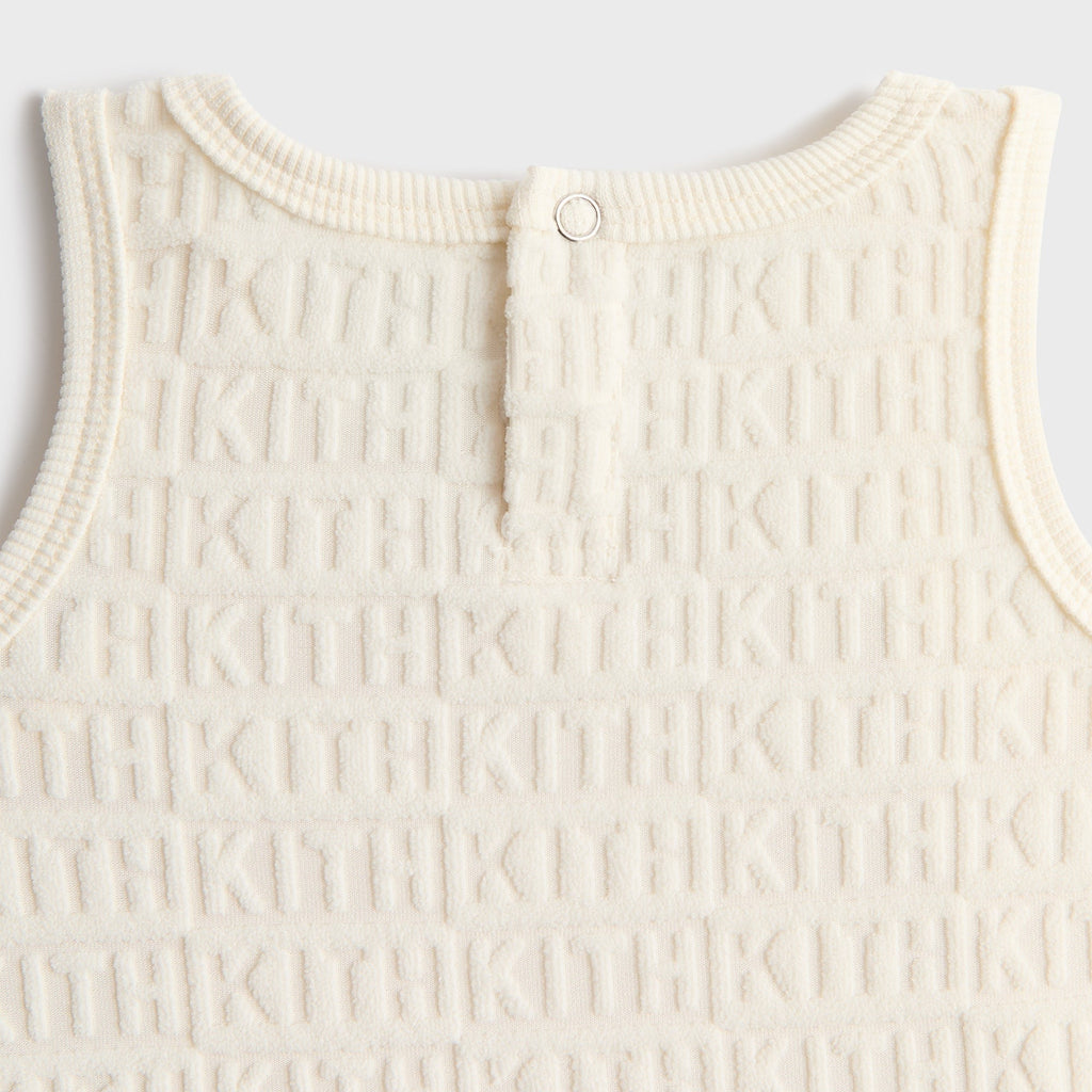 Kith Baby Monogram Terry Tank Set - Silk