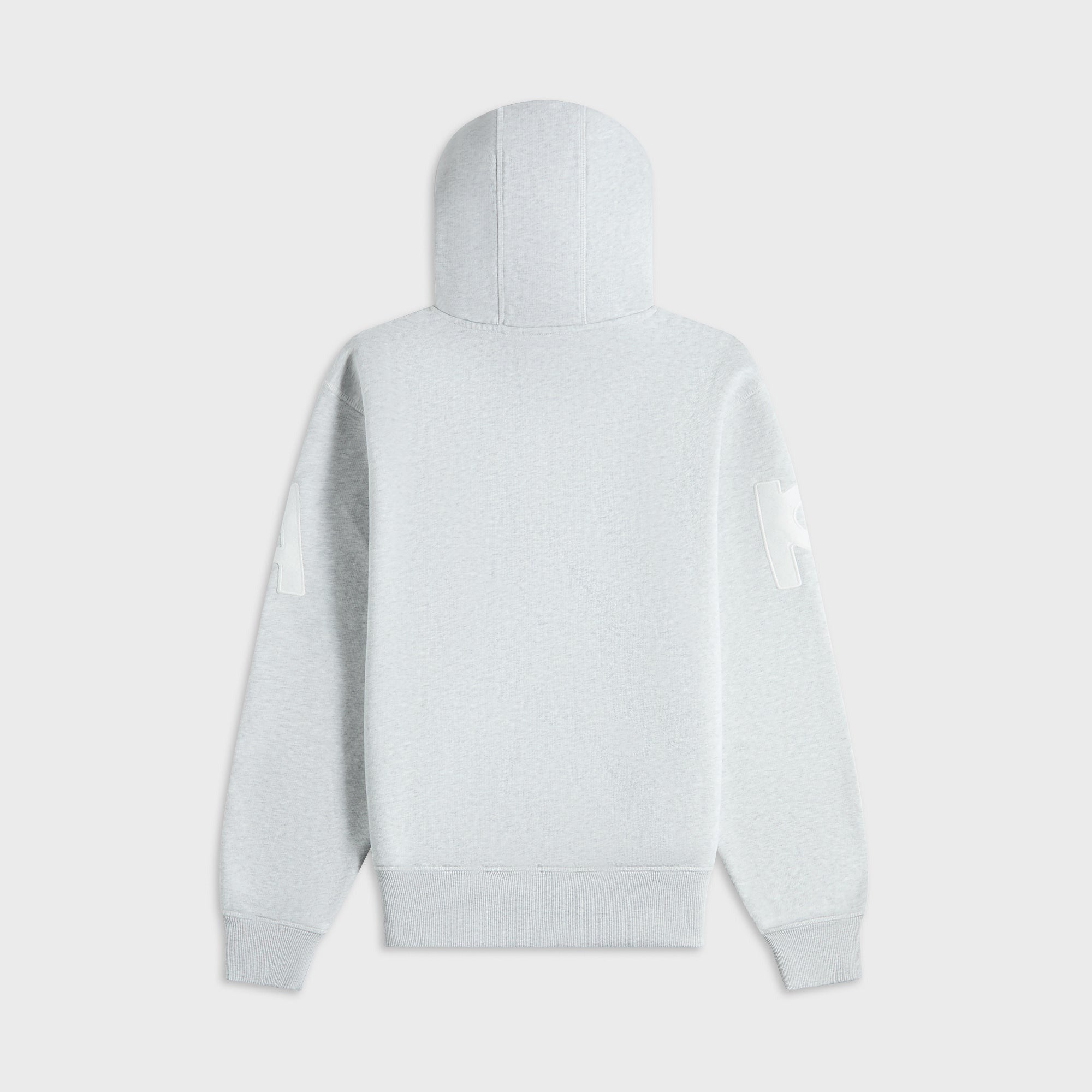 by Parra Word Salad Zip Hooded Sweatshirt - Heather Grey