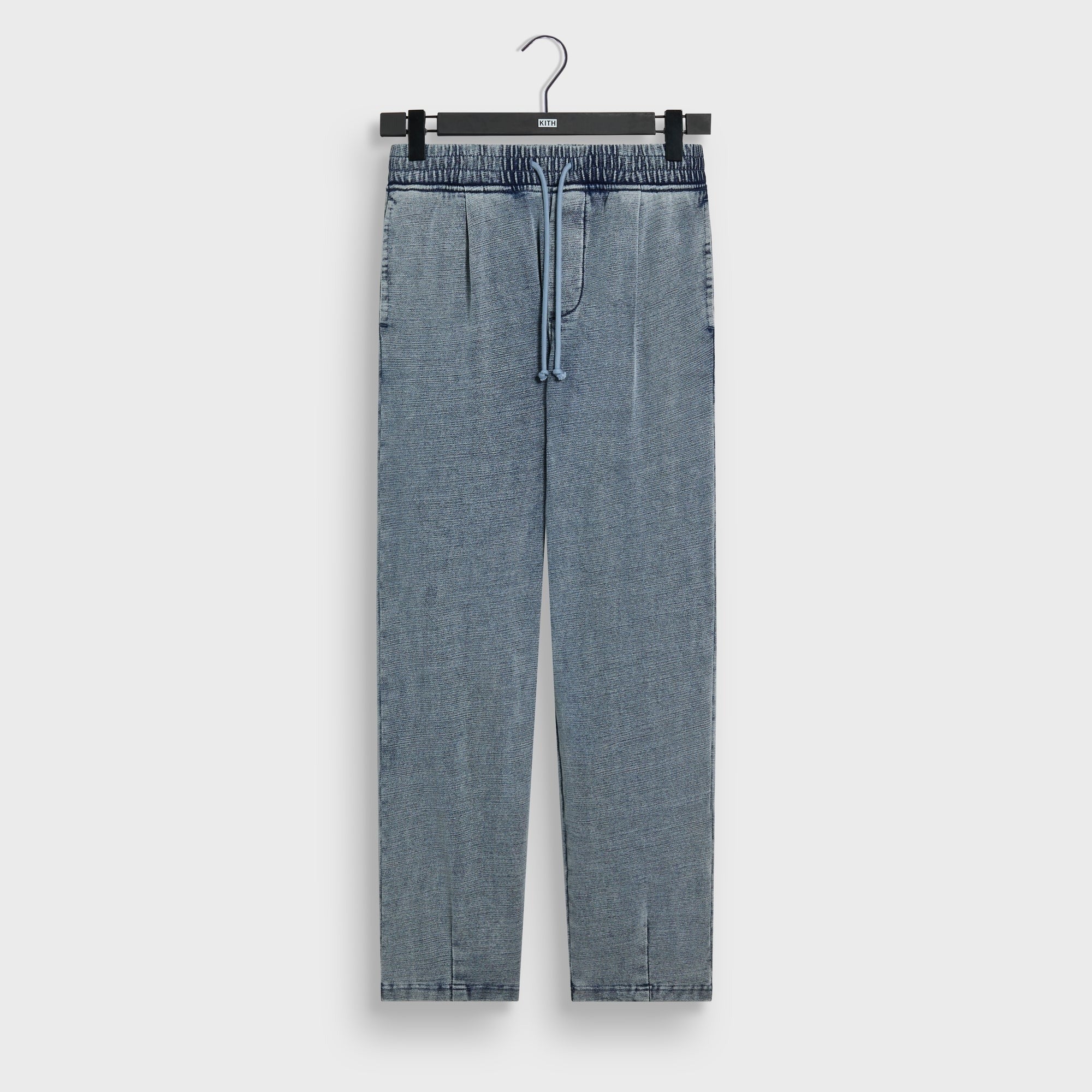 Kith Indigo Fleece Terrance Sweatpant - Light Indigo