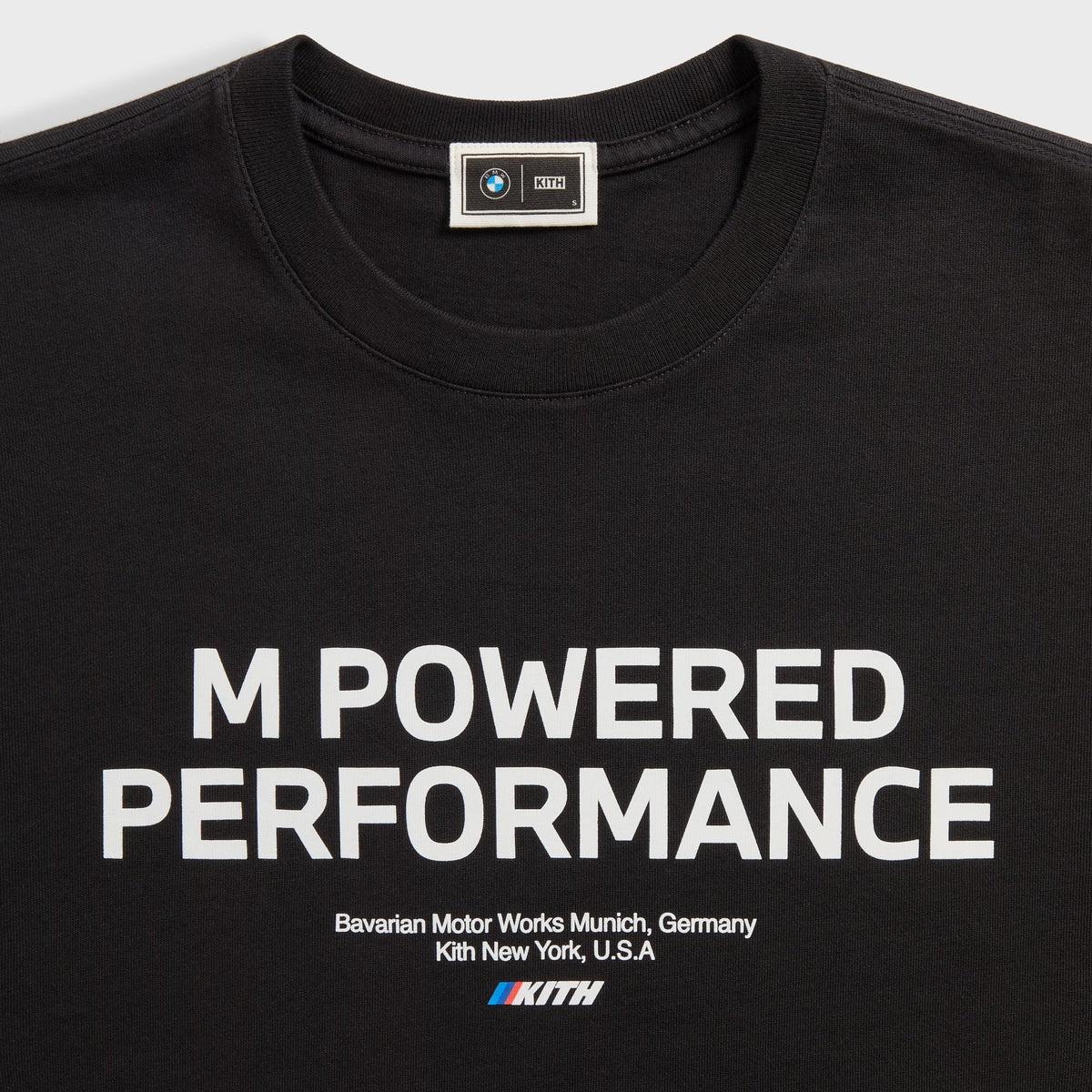 Kith for BMW M Quote Long Sleeve Tee - Black