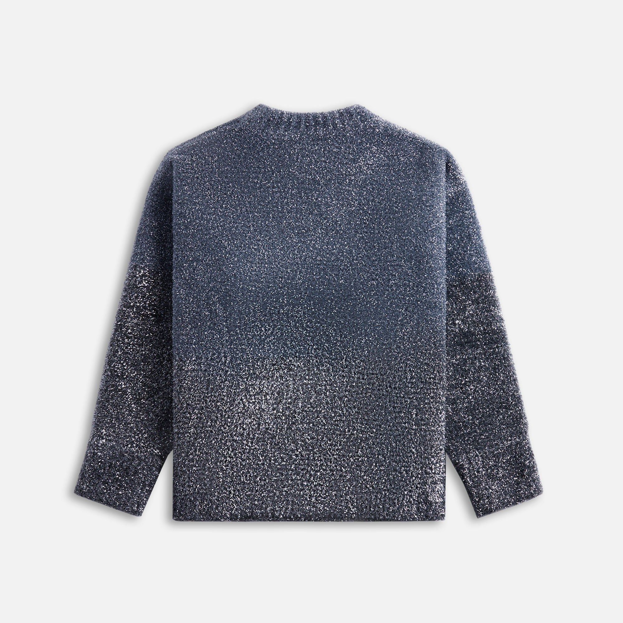 ERL Glitter Skull Pullover Knit - Silver