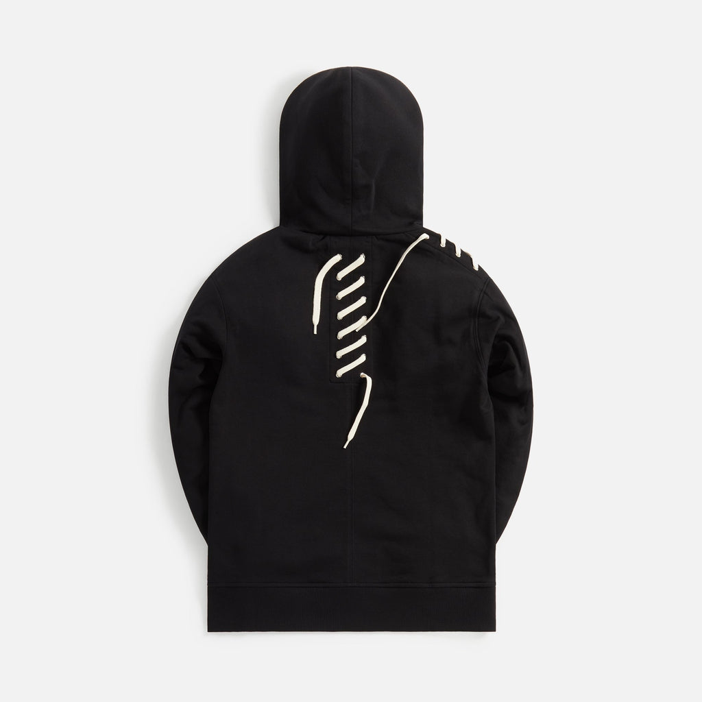 Craig Green Lace Hoodie - Black / Cream