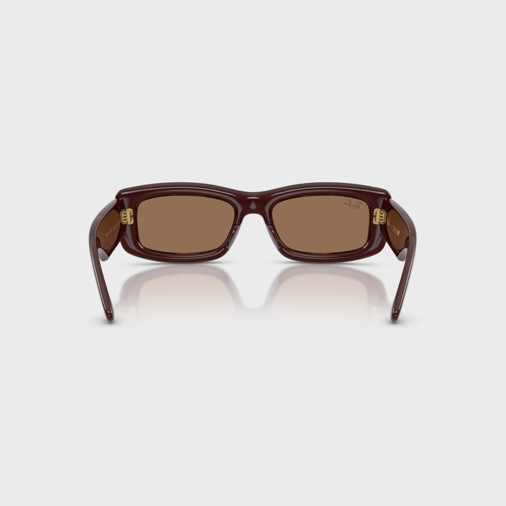 Ray-Ban x A$AP Rocky Kiliane Puffer Sunglasses - Transparent Brown Frame / Brown Lens