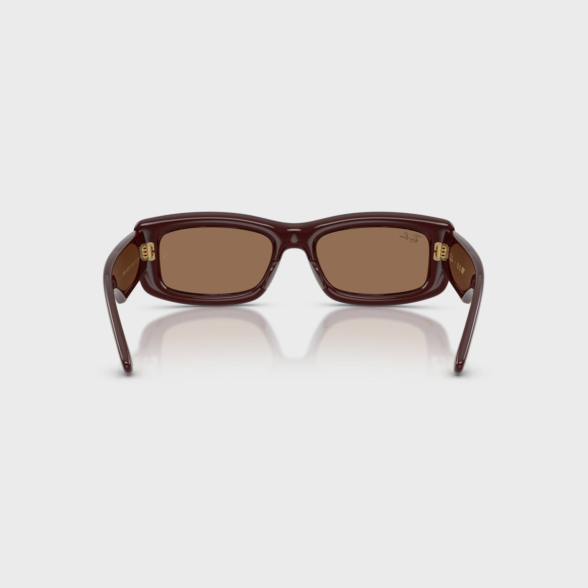 Ray-Ban x A$AP Rocky Kiliane Puffer Sunglasses - Transparent Brown Frame / Brown Lens