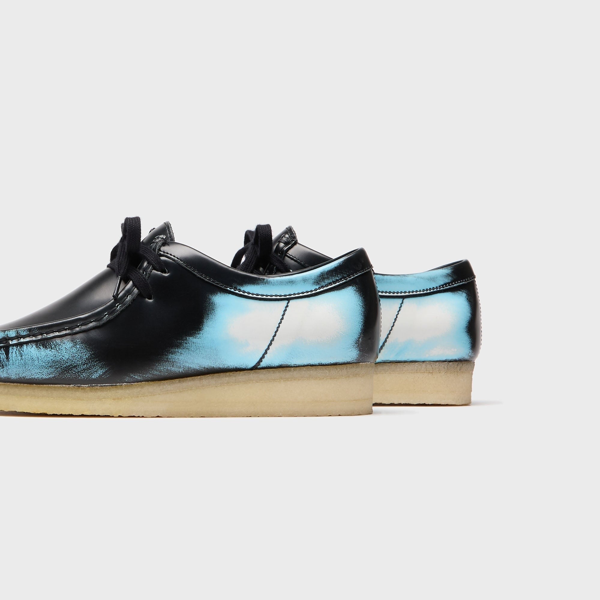 Clarks Wallabee - Black Brush Off