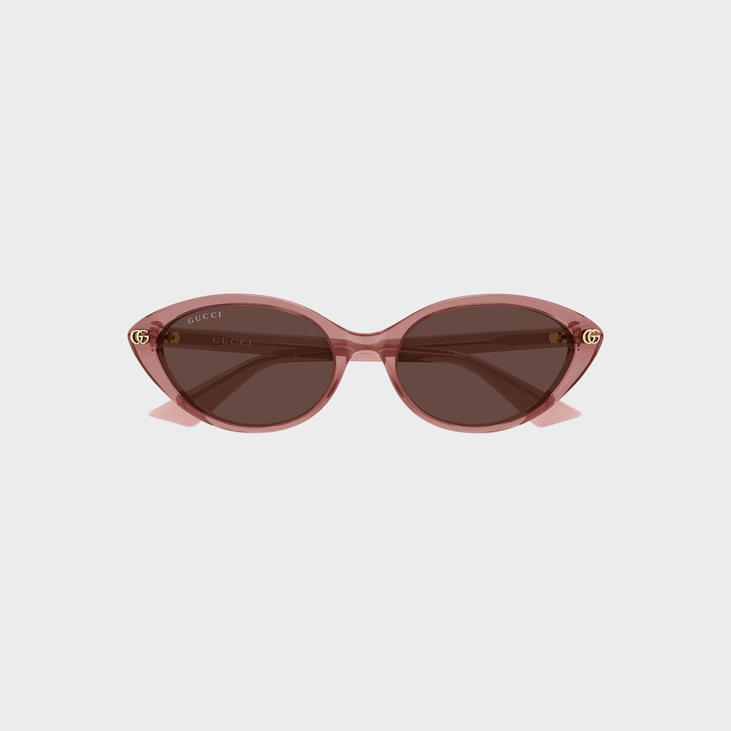 Gucci GG2110S Cat-Eye Sunglasses - Pink / Brown