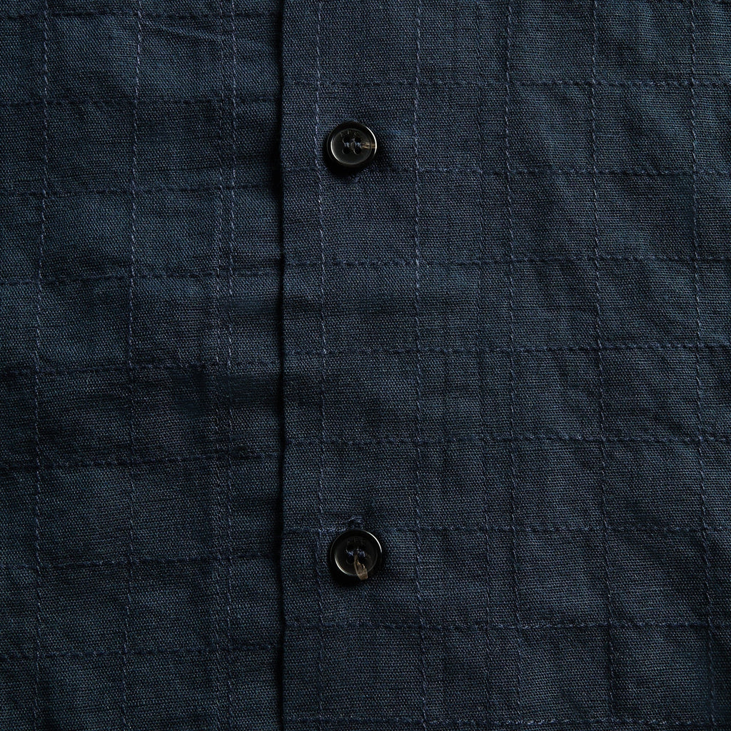 A.P.C. Chemise Patchwork Shirt - Indigo Blue