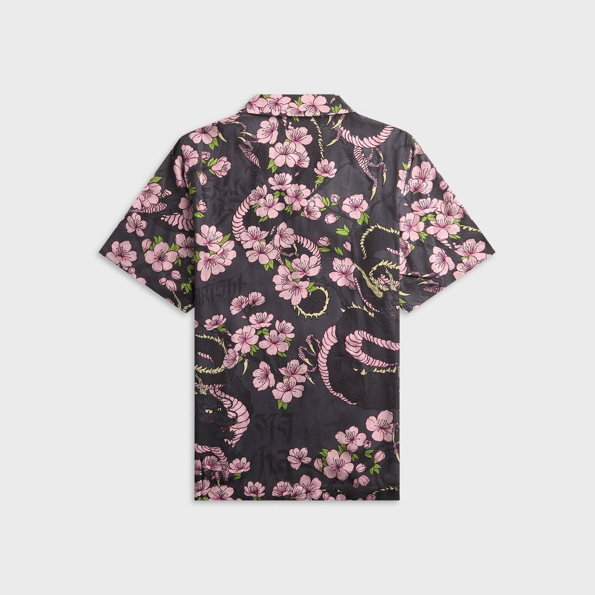 Maharishi 7359 Sakura Camp Collar Shirt - Navy