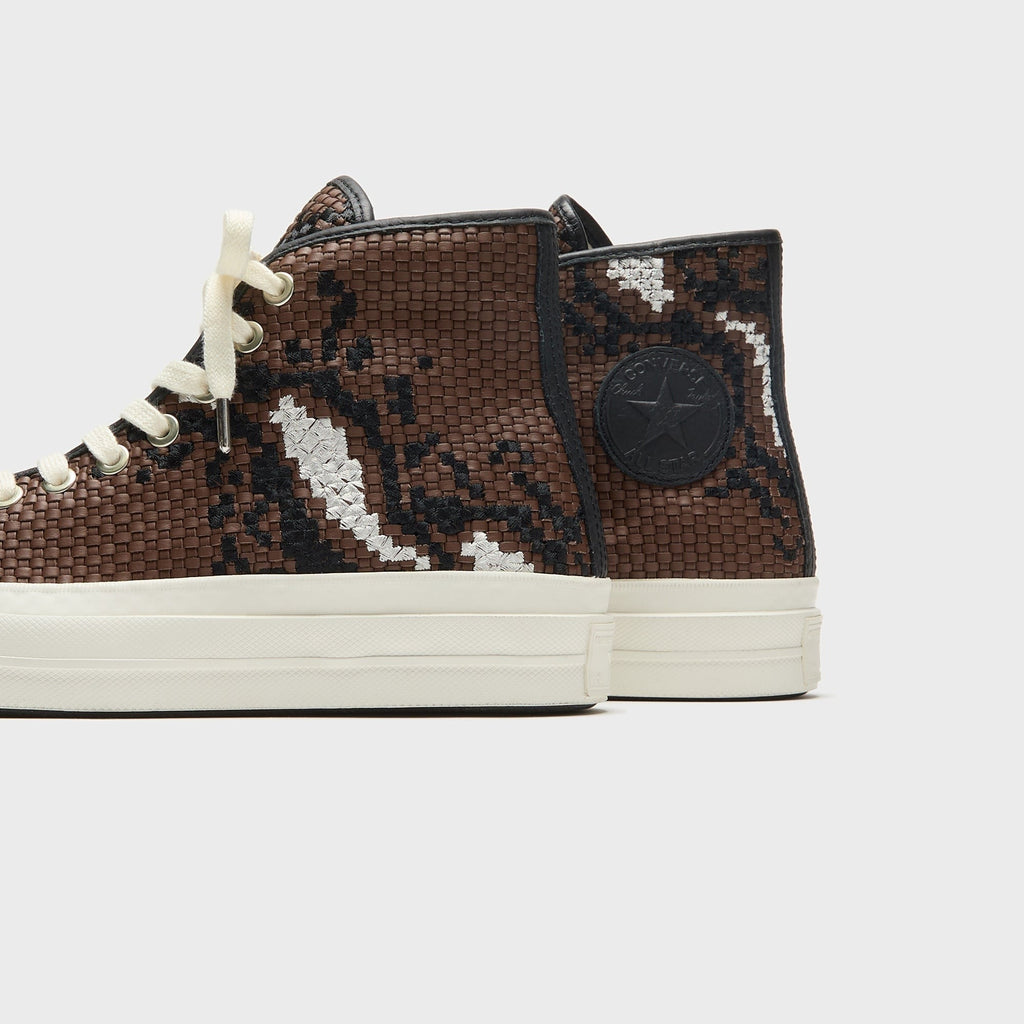 Converse First String Chuck Taylor All Star - Brown / Snow White / Black