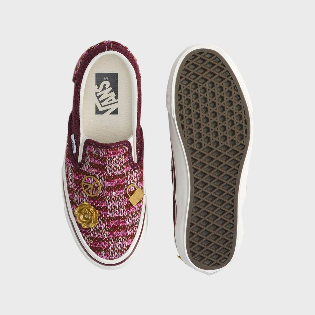 VANS LX Classic Slip-On 98 - Brown / Pink