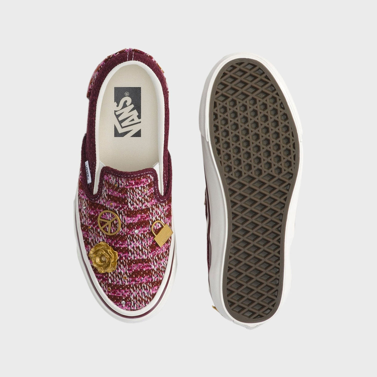 VANS LX Classic Slip-On 98 - Brown / Pink