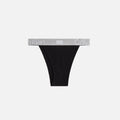 Kith Women for Calvin Klein Seasonal High Leg Tanga - Black