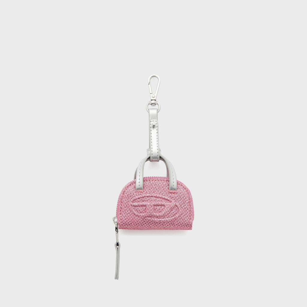 Diesel 1DR Dome Charms Wallet - Pink Crystal