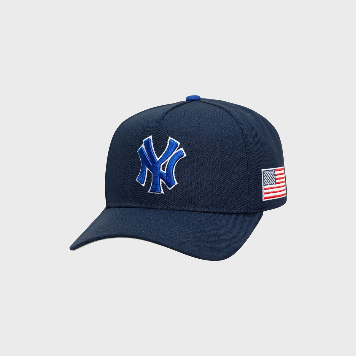 Mitchell & Ness x Jay-Z The Blueprint x New York Yankees Navy Pro Pinch Snapback Cap - Navy