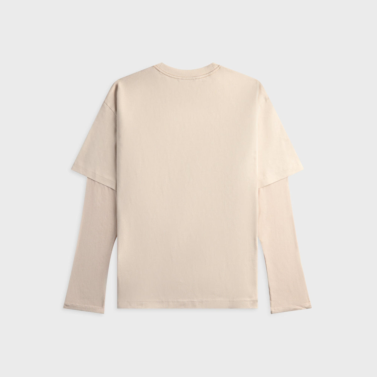 Acne Studios Layered Graphic Tee - Warm Beige