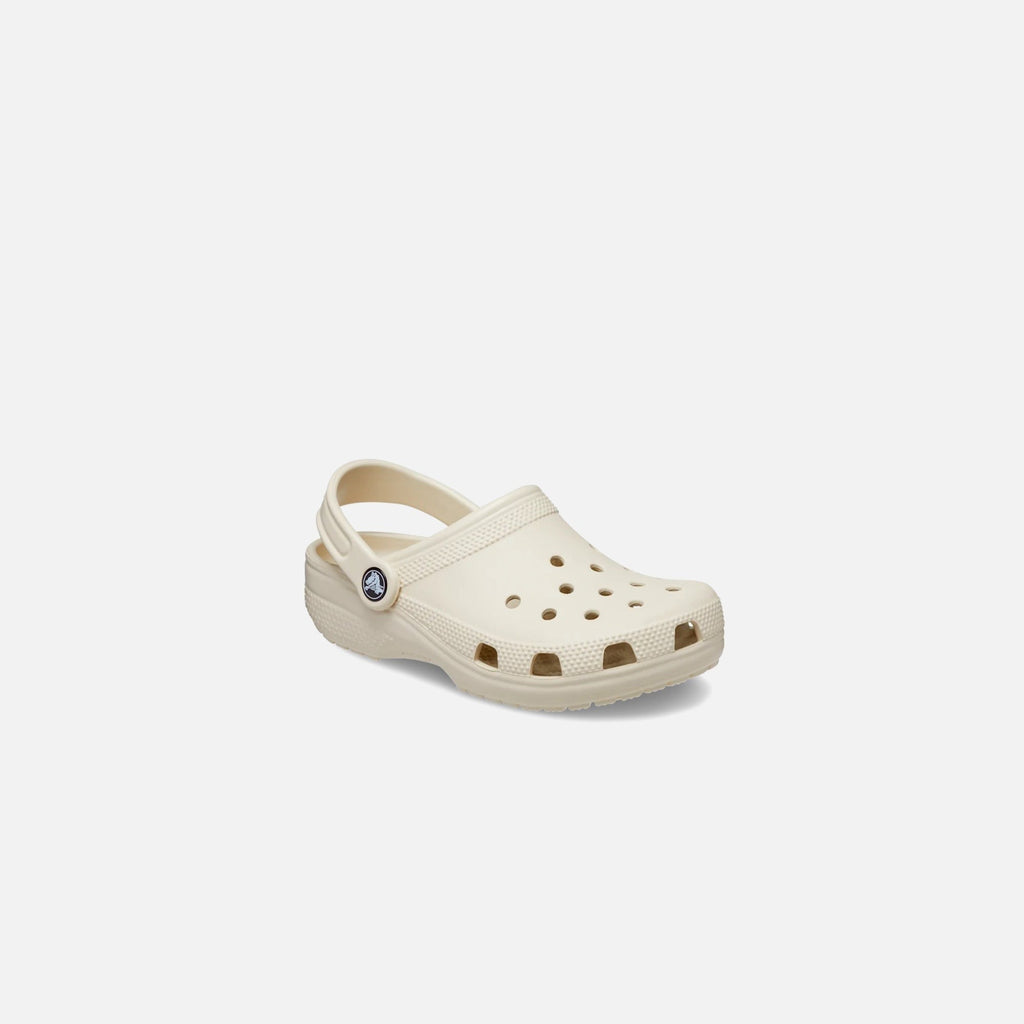 Crocs Grade School Classic Clog Kids - Bone