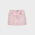 Ksubi Low Rider Mini Carpenter Quartz Skirt - Dust Pink