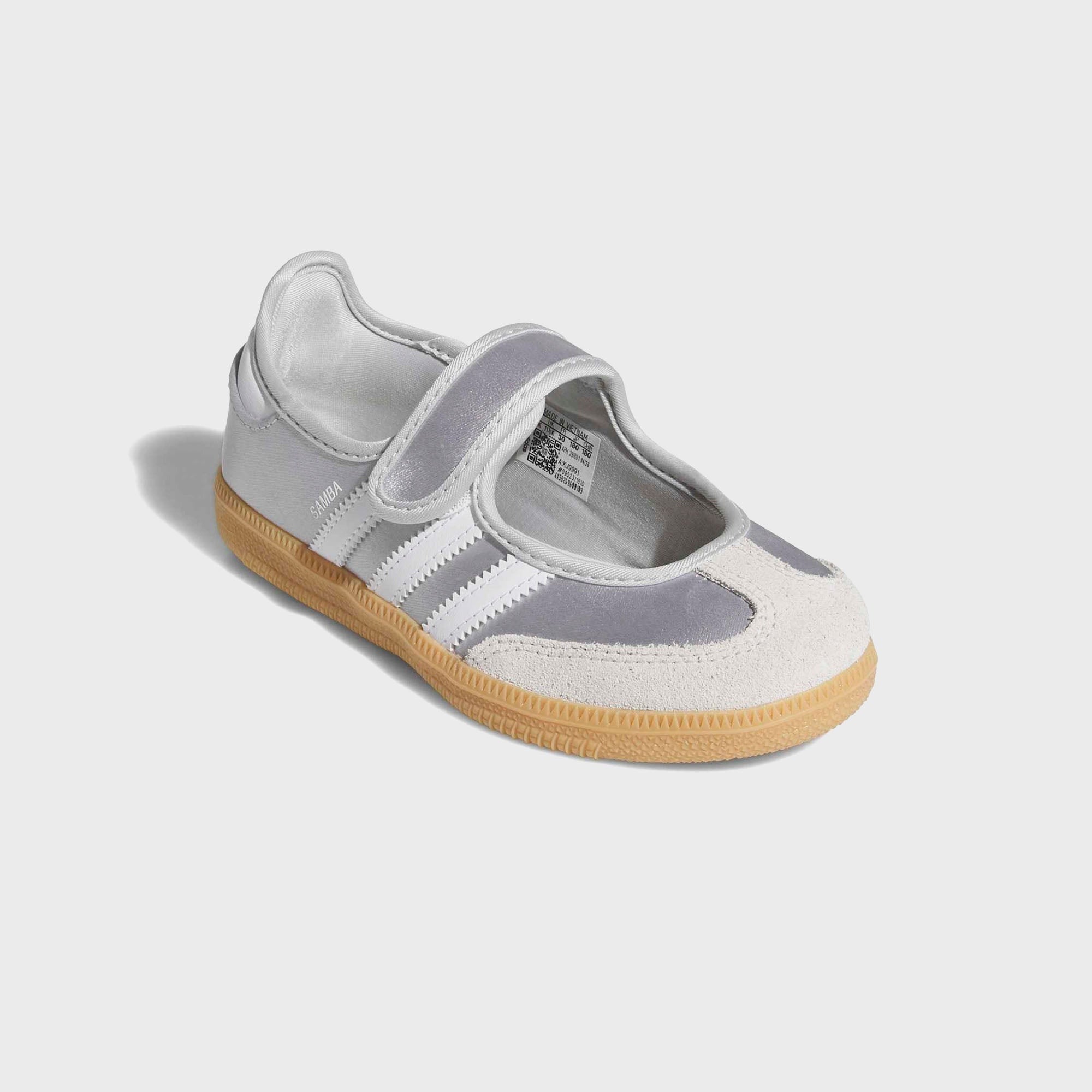 adidas PS Samba Jane - Silver Metallic / Cloud White / Gum