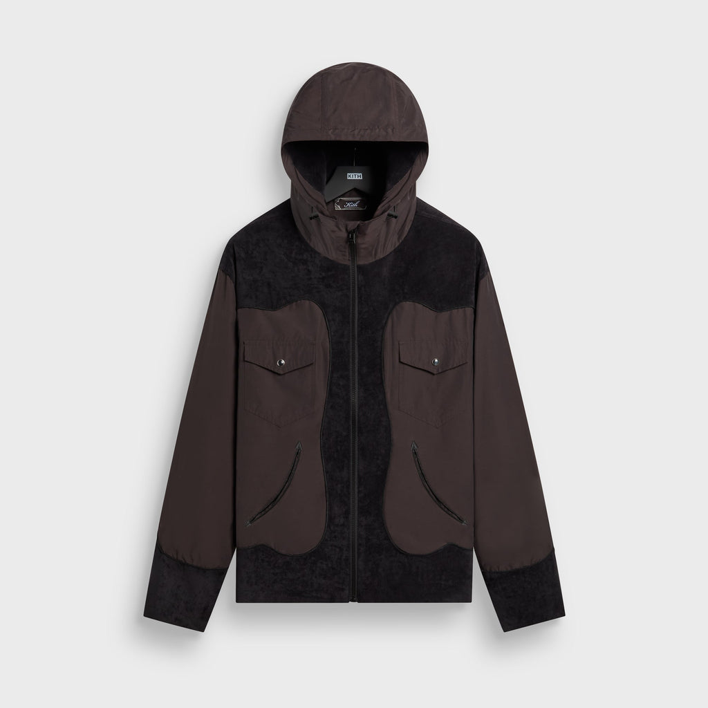 Kith Nylon Faille Austin Jacket - Kindling