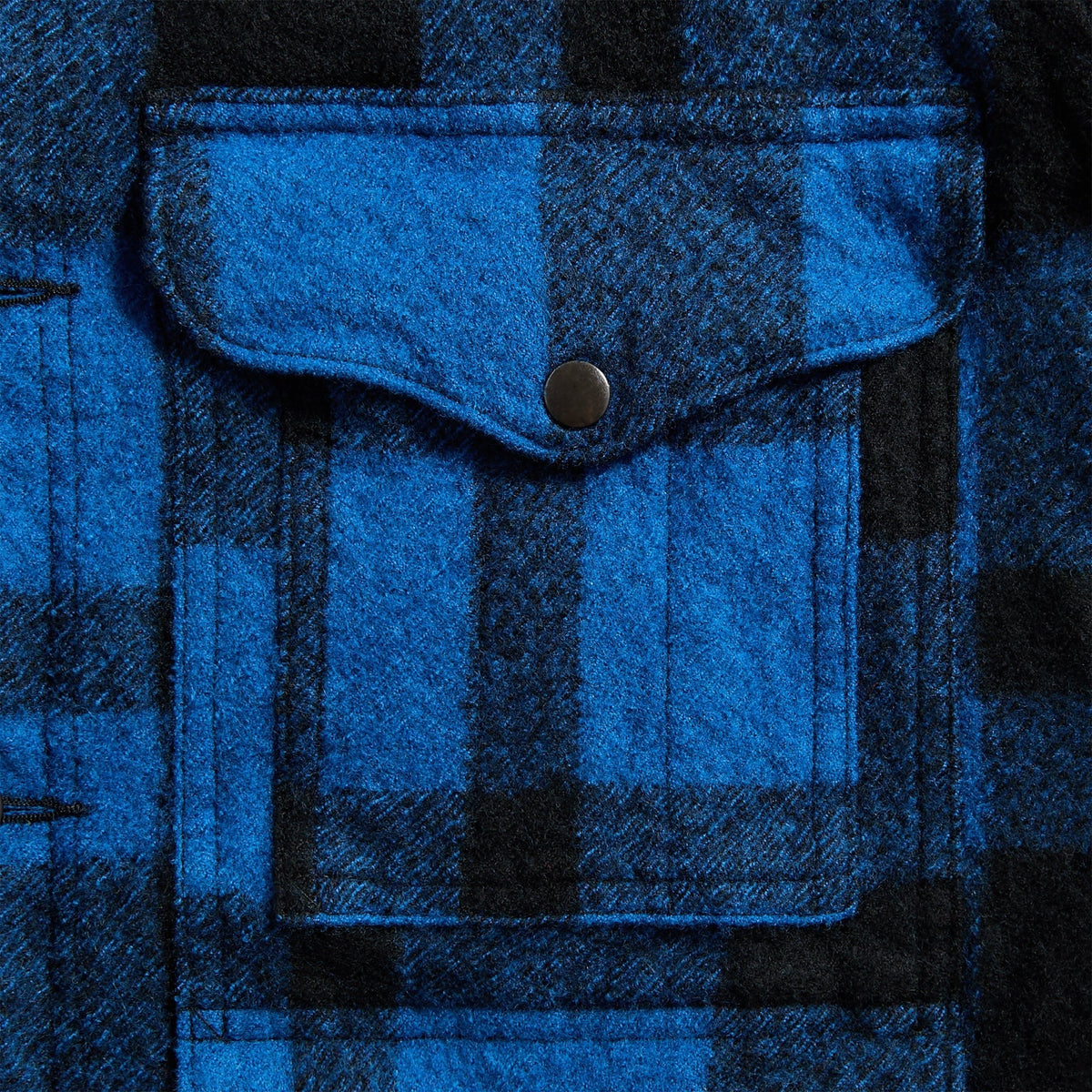 Junya Watanabe MAN Filson Check Jacket - Blue / Black