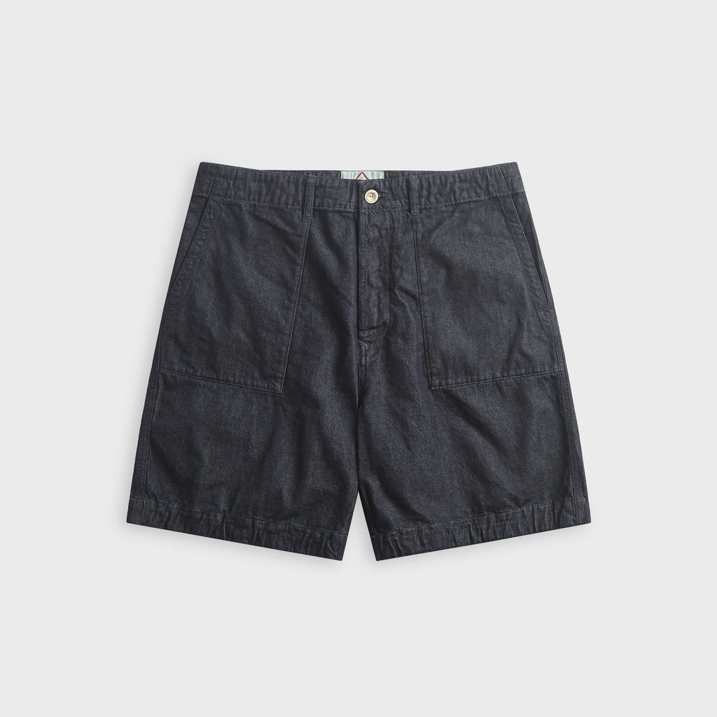 C.P. Company 3/1 Denim Short - Denim Blue