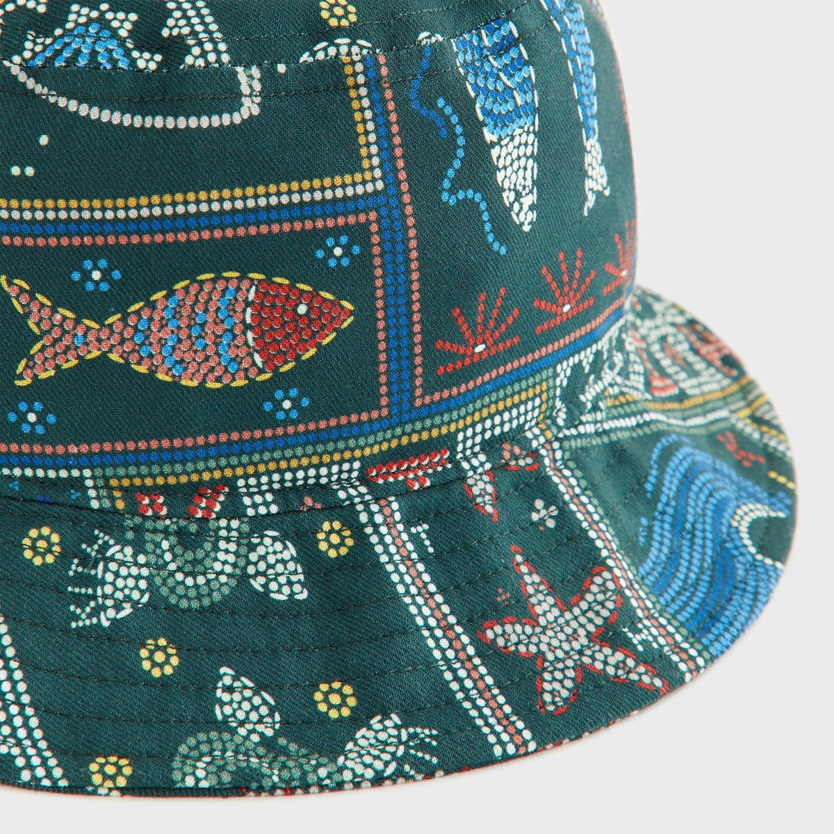 Kith Kids Beach Tile Dawson Bucket Hat - Stadium