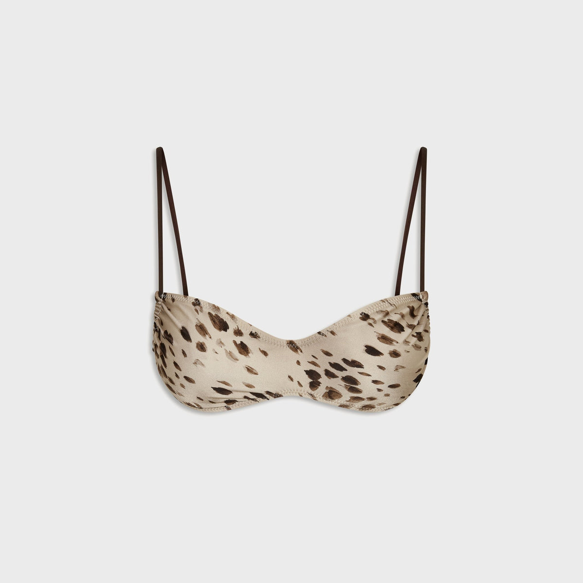 Frankies Bikinis x Jennie Magnolia Satin Top - Marrakesh