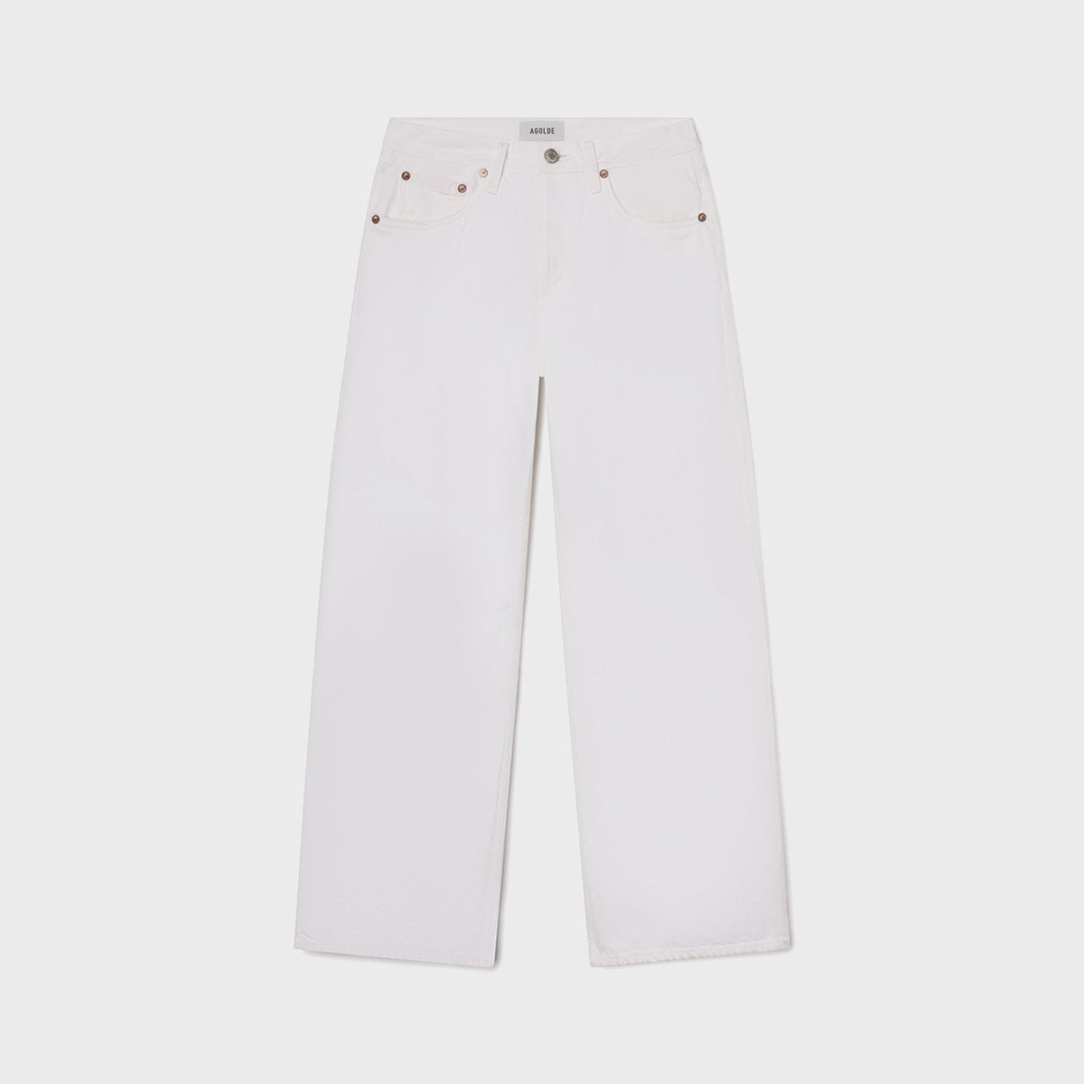 Agolde Low Rise Loose Jean - Marshmallow