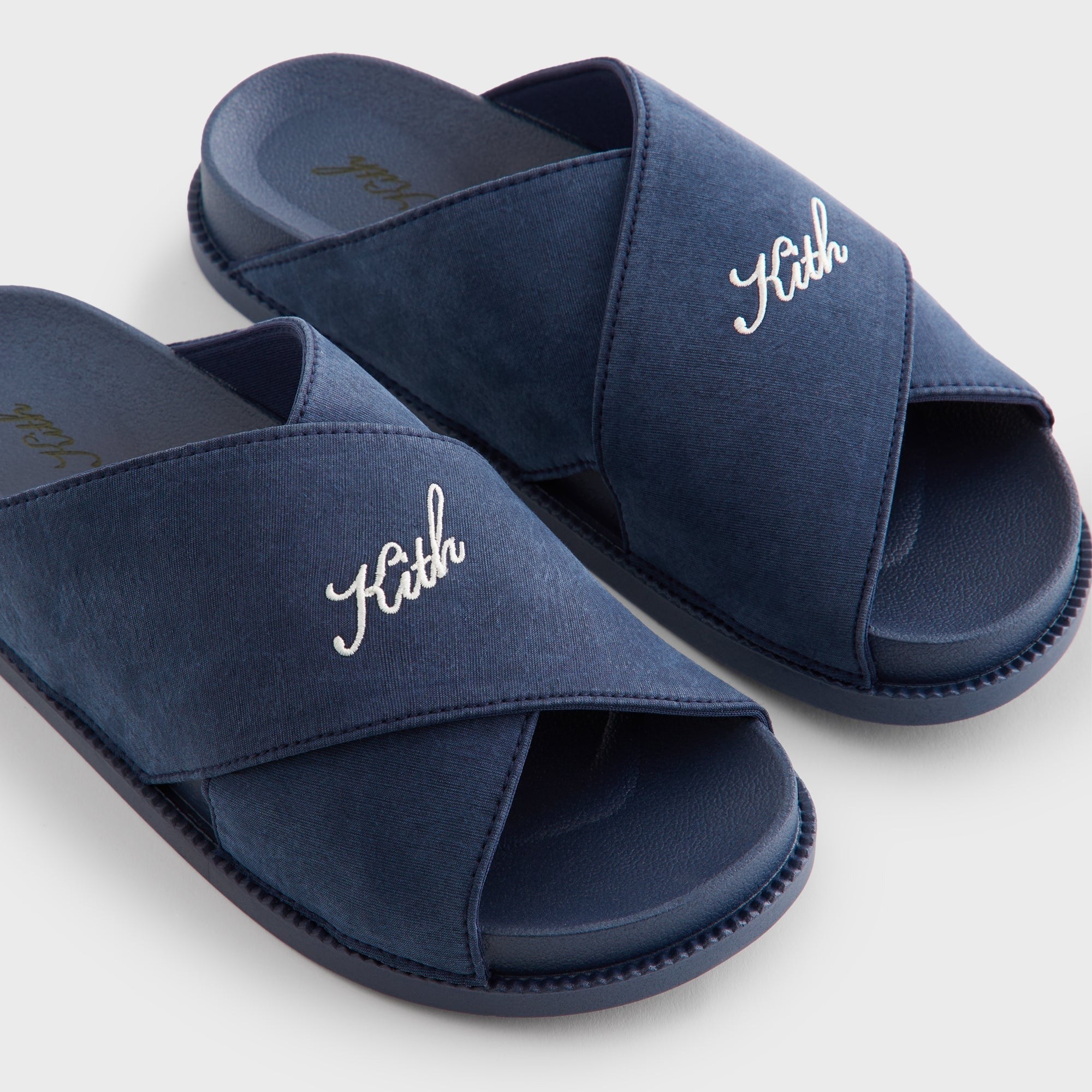 Kith Women Criss Cross Slides - Nocturnal