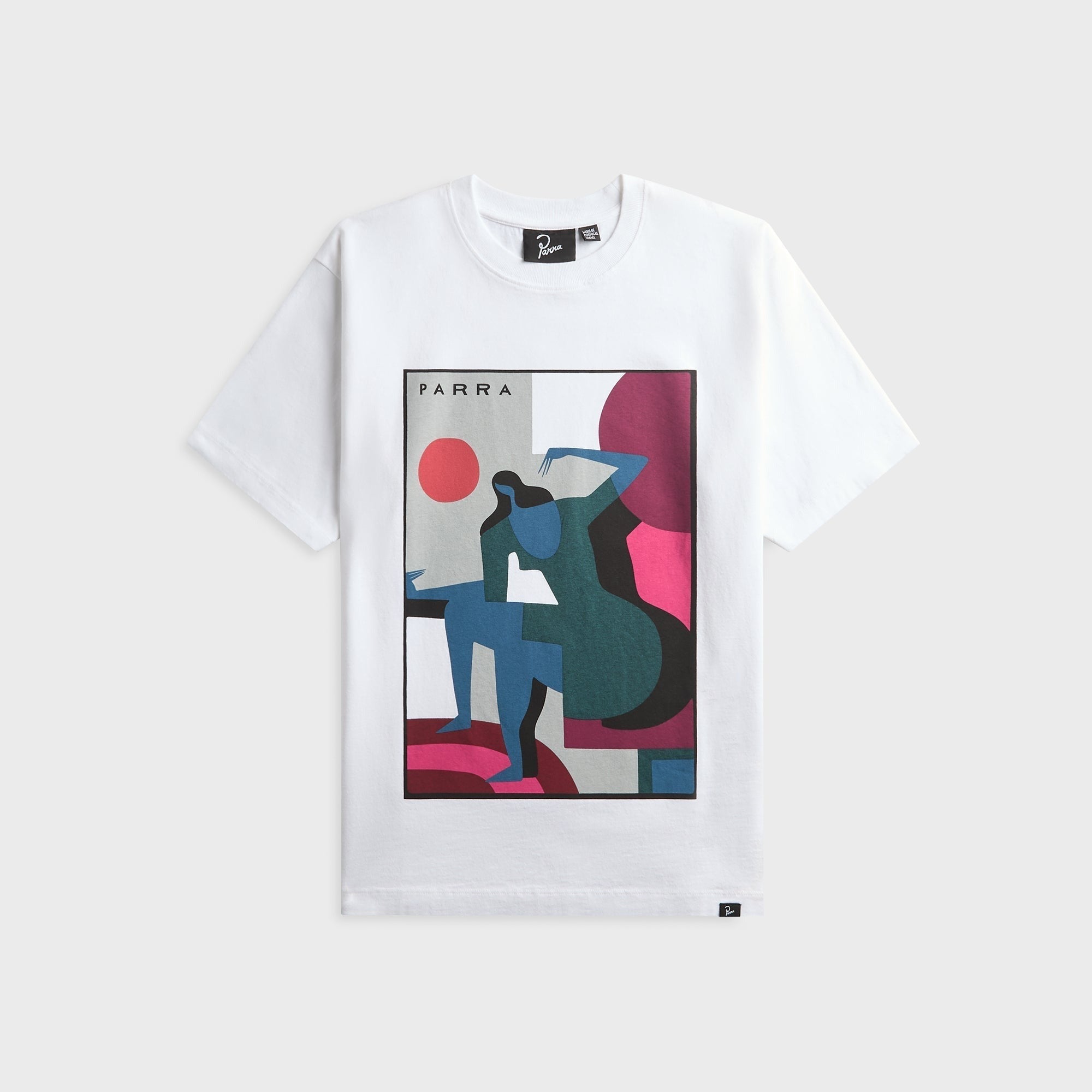 by Parra Ball To The Face Tee - White
