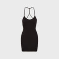 Frankies Bikinis x Jennie Carla Cottom Jersey Mini Dress - Black