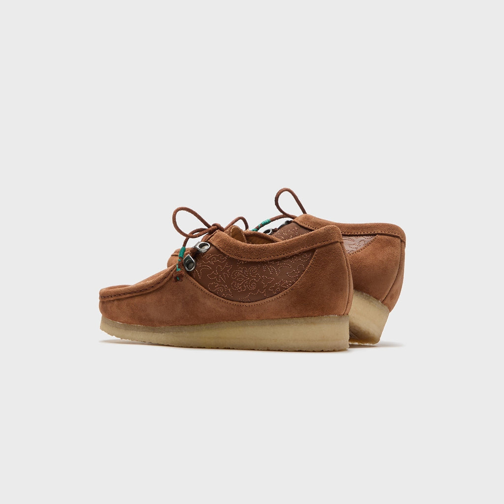Clarks x Andersson Bell Wallabee Embroidery - Tan