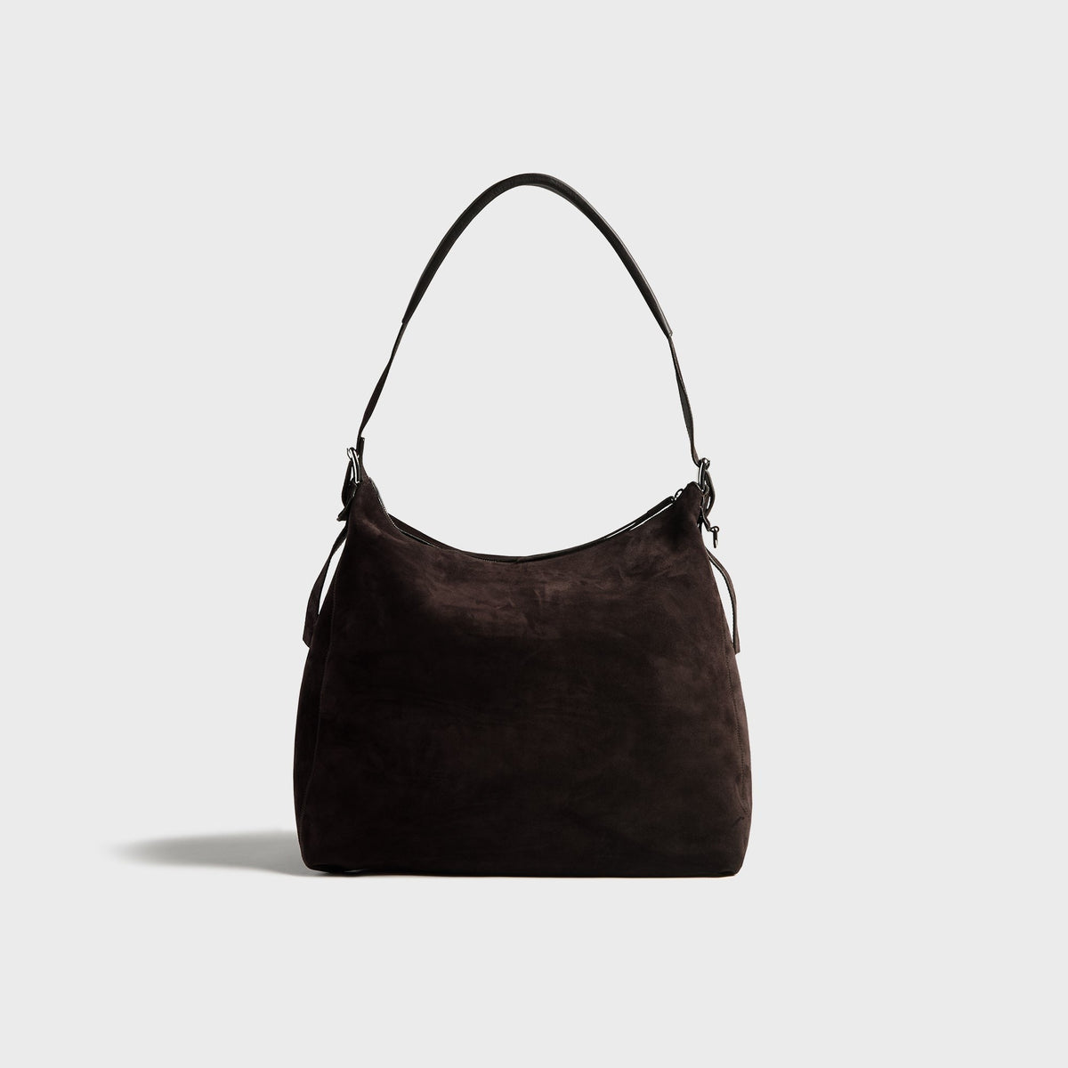 Lemaire Belted Hobo Bag - Ebony Brown