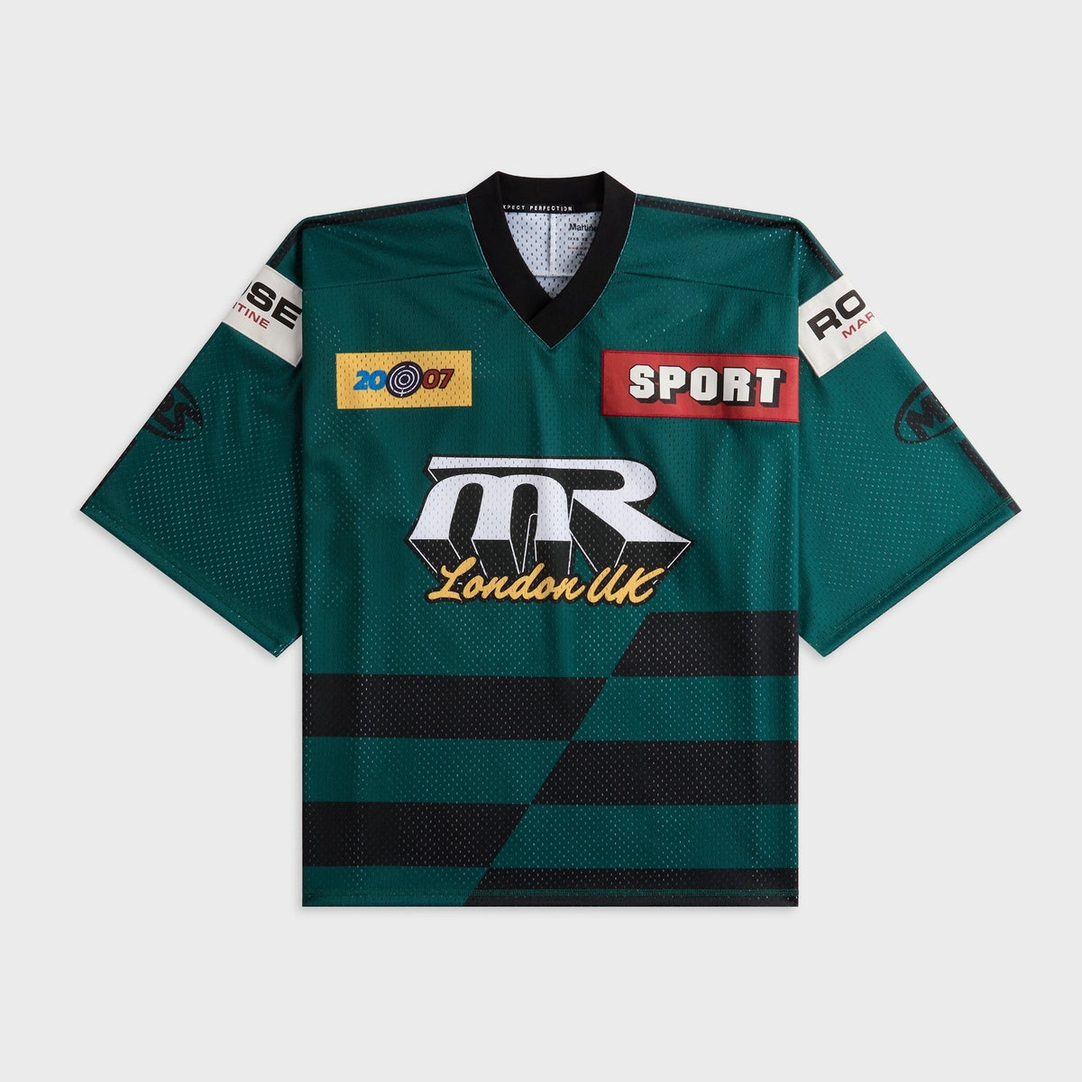 Martine Rose Oversized Hockey Top - Green