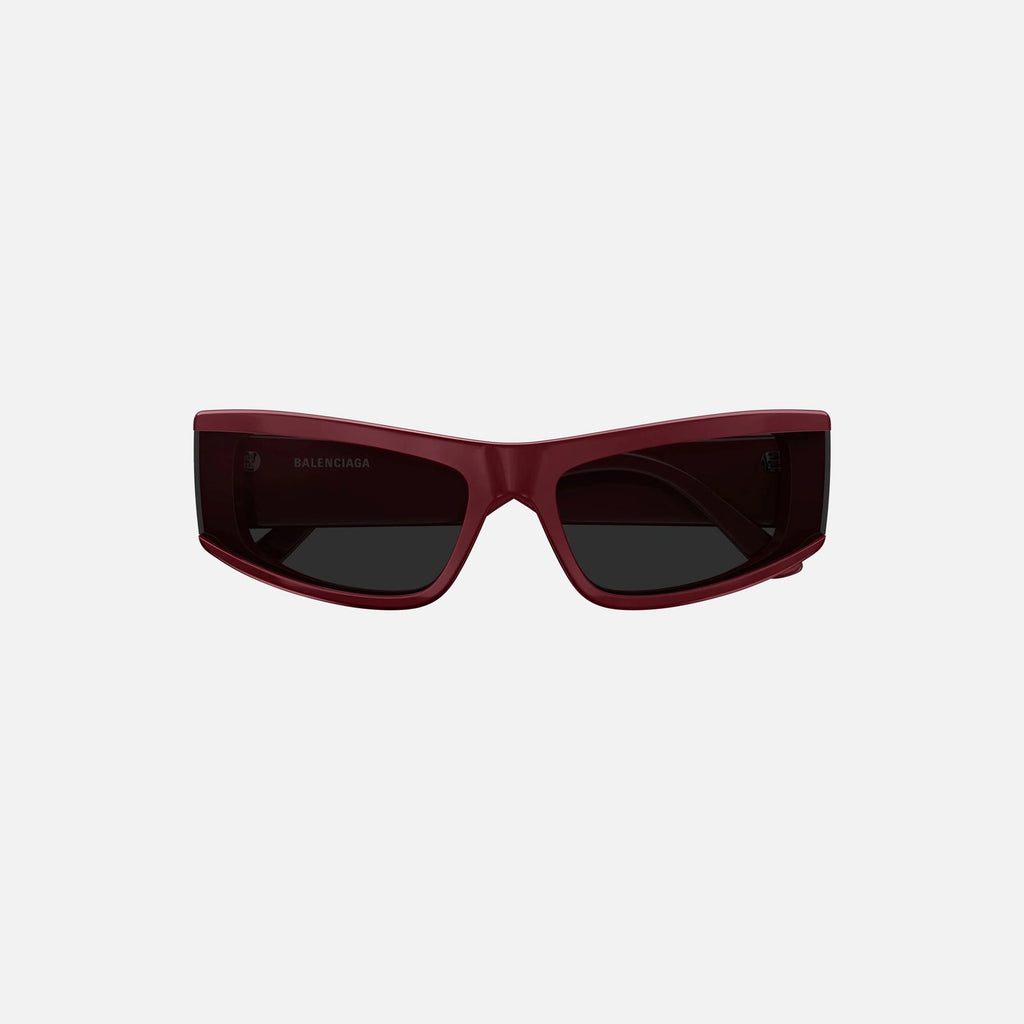 Balenciaga Acetate Rectangle Frame - Burgundy
