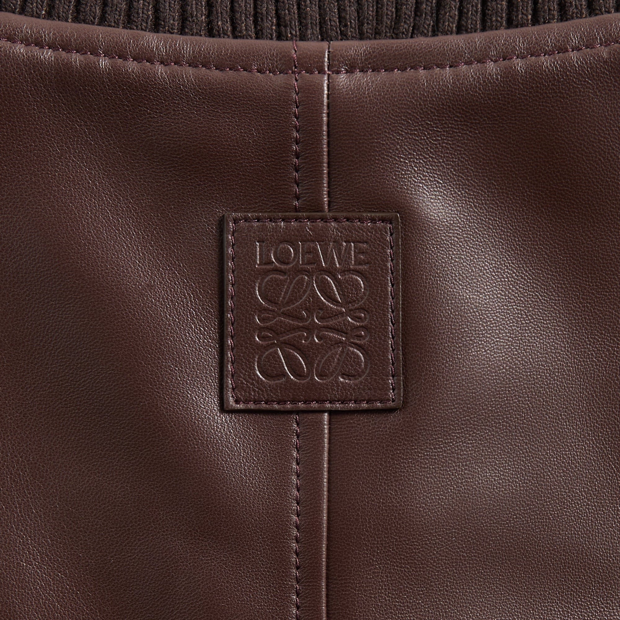 Loewe Bomber Jacket - Chocolate Brown