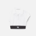 Alexander Wang Cheerleader Polo Top - White