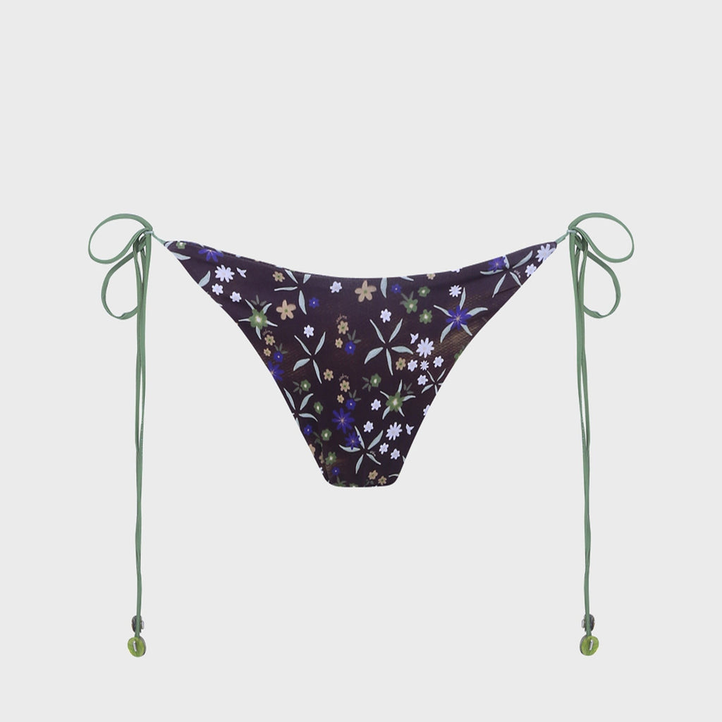 Siedres Rom Tie-Detailed Low-Rise Bikini Brief - Multi