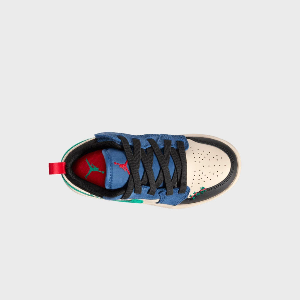 Jordan PS Jordan 1 Low Alt SE - True Blue / University Red / Kinetic Green / Black