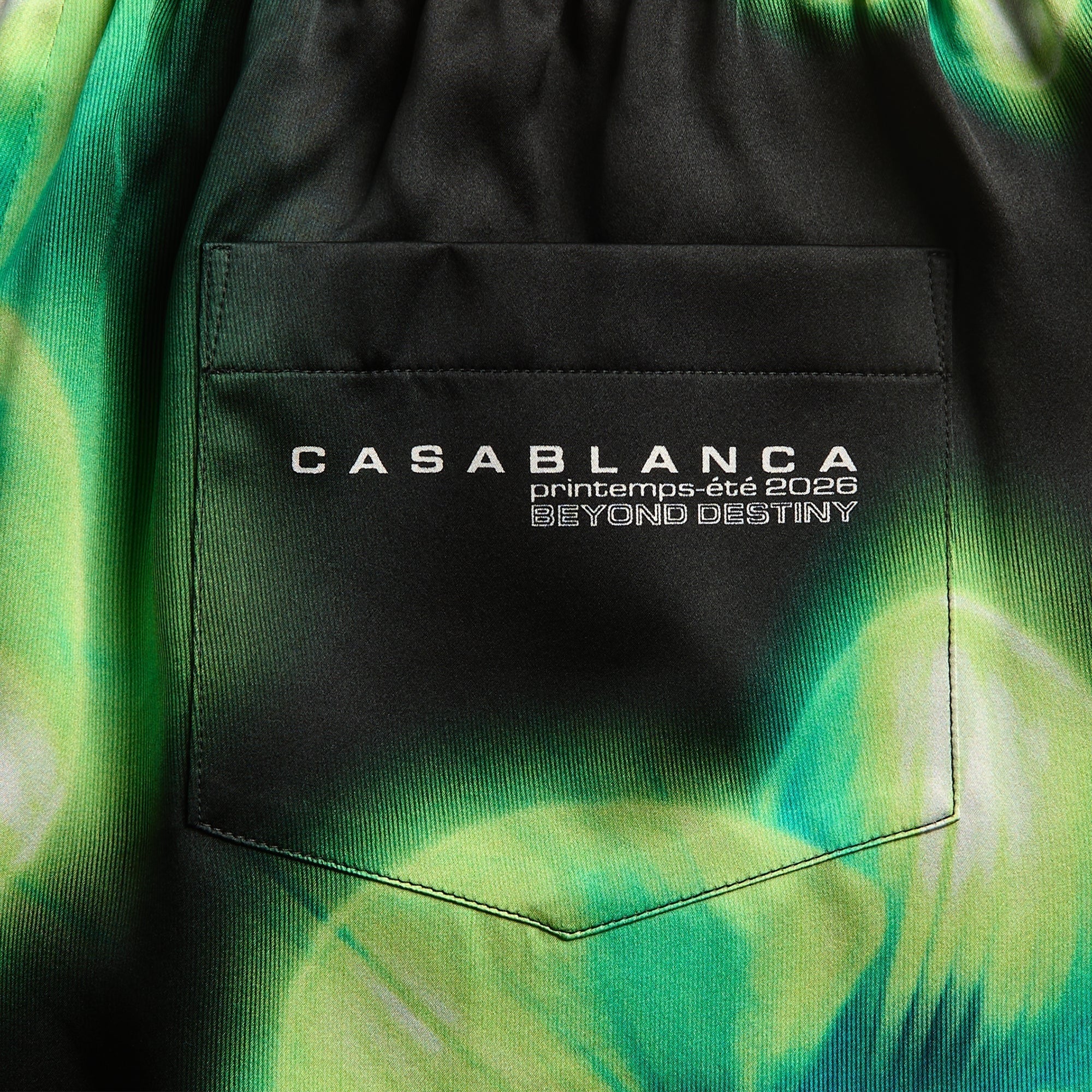 Casablanca Glitch Orchid Silk Short - Sporchid