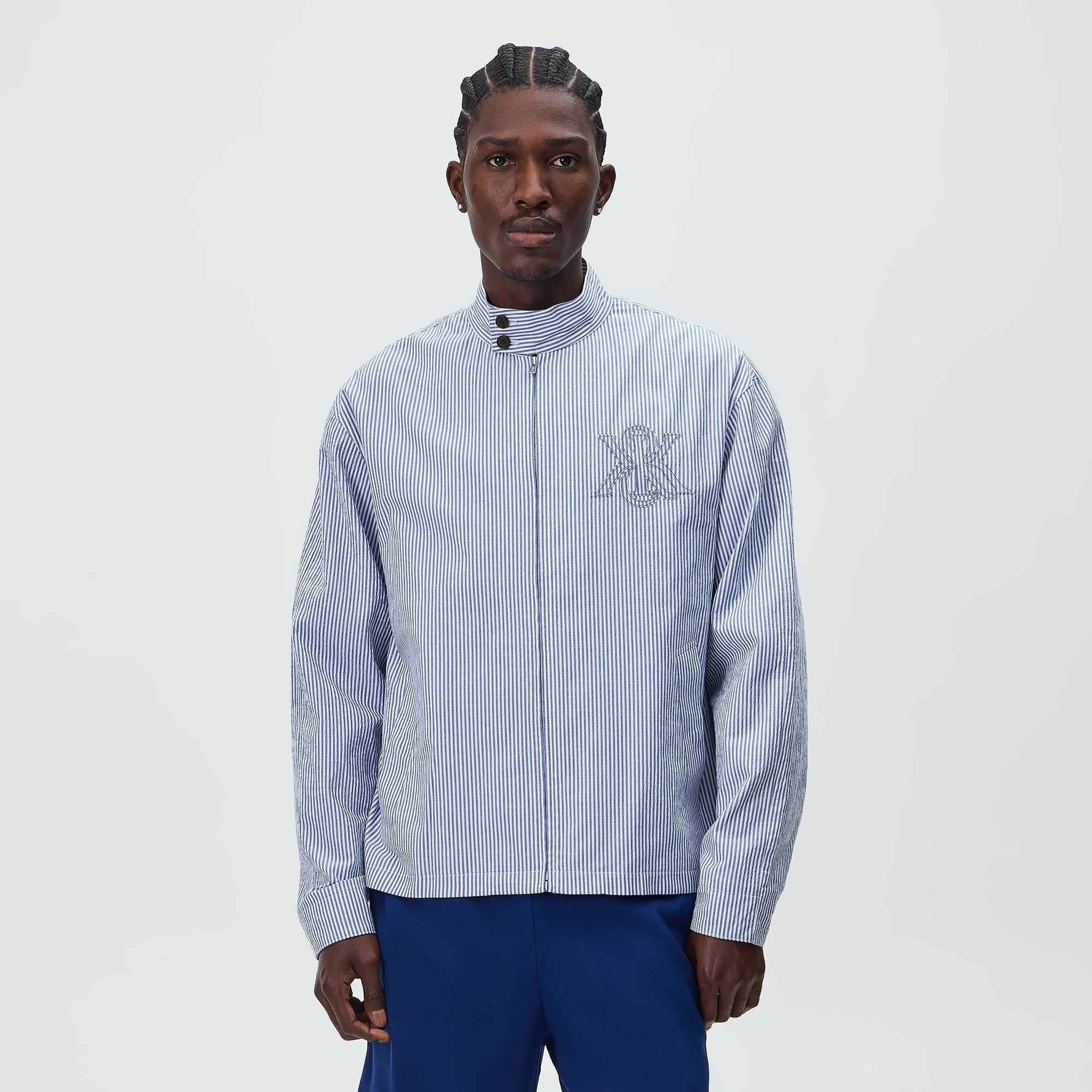 Kith Seersucker Favian Jacket - Marina