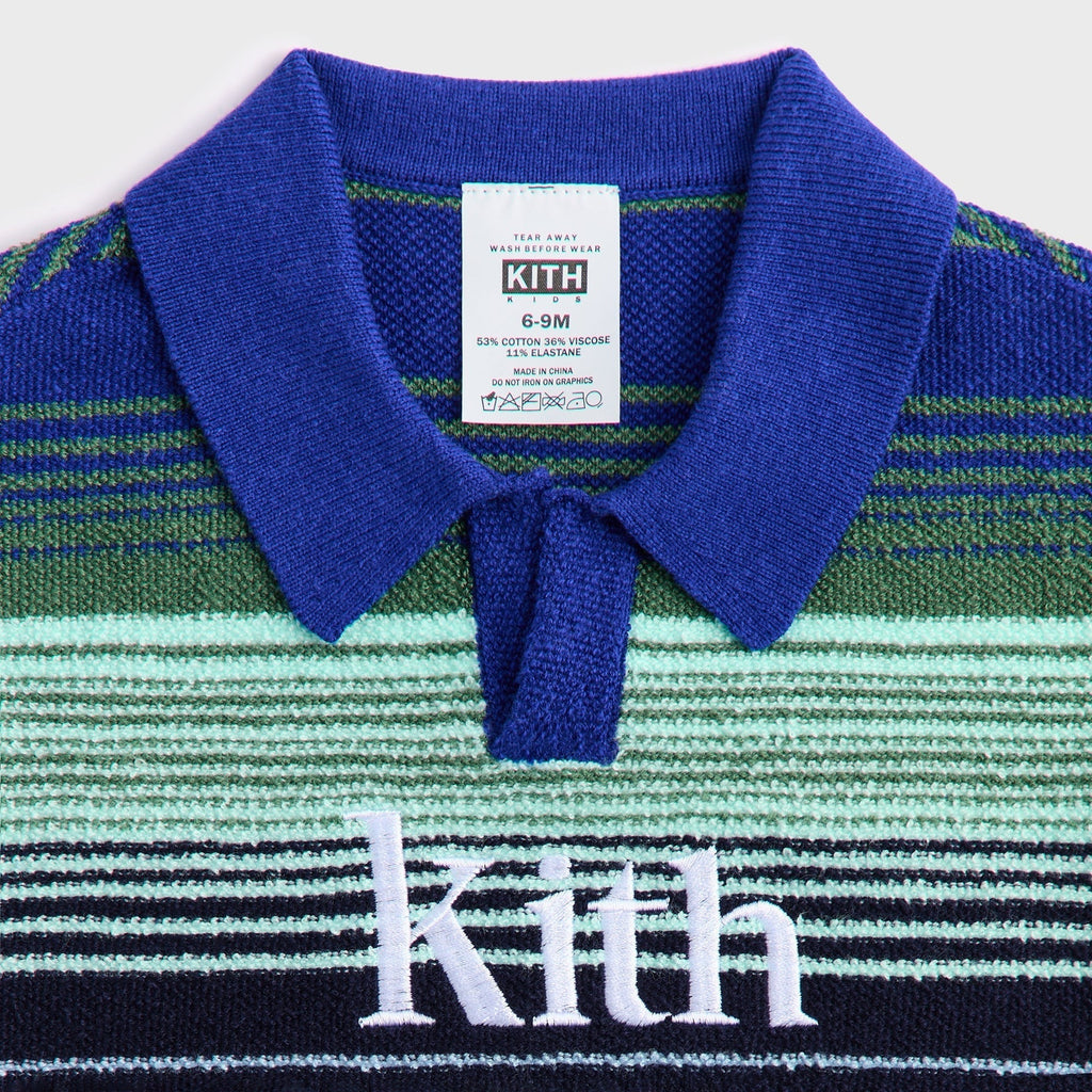 Kith Baby Striped Nelson Tee - Celeste